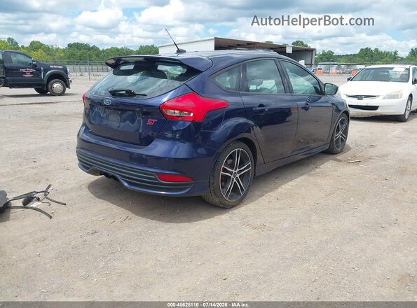 1FADP3L91HL312563 2017 FORD FOCUS ST Blue Trasero derecho