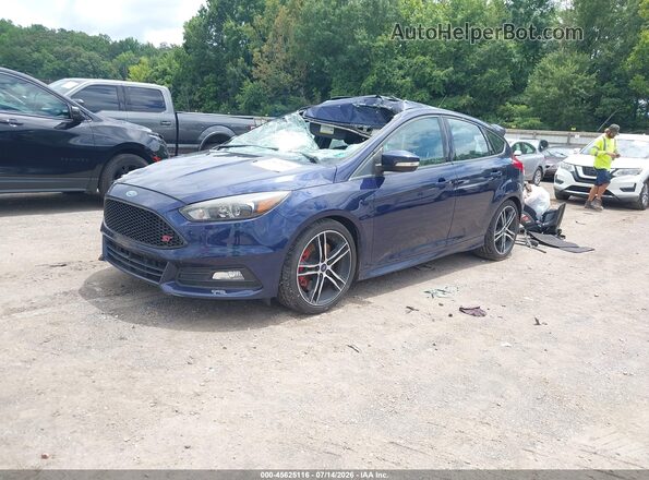 1FADP3L91HL312563 2017 FORD FOCUS ST Blue Vista tres cuartos delantera izquierda