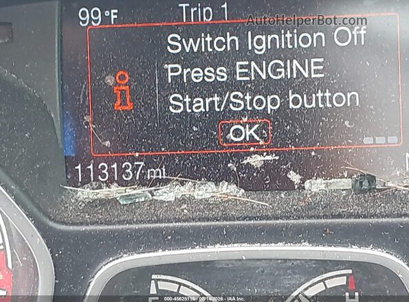 1FADP3L91HL312563 2017 FORD FOCUS ST Blue 
