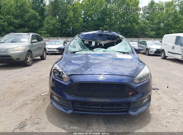 1FADP3L91HL312563 2017 FORD FOCUS ST Blue Vista del cuadro de instrumentos