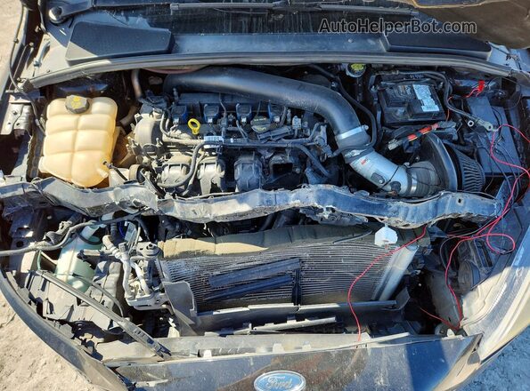 1FADP3L91HL331727 2017 FORD FOCUS Black Вид задньої частини салону