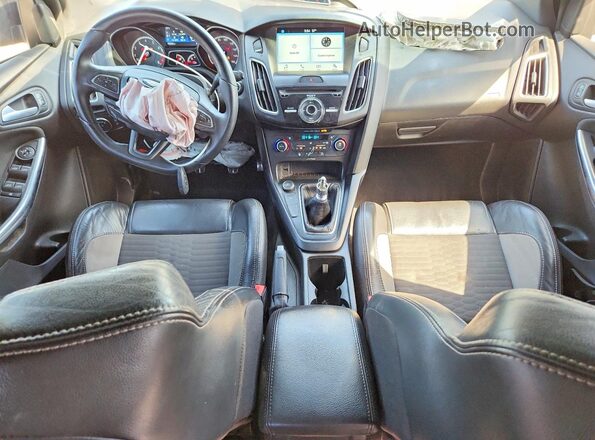 1FADP3L91HL331727 2017 FORD FOCUS Black Вид панелі приладів
