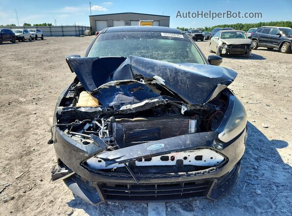 1FADP3L91HL331727 2017 FORD FOCUS Black Вид спереду