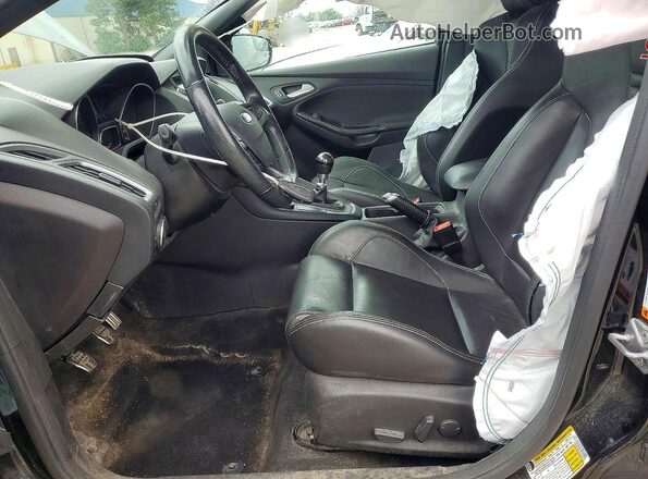 1FADP3L91JL203719 2018 FORD FOCUS Black Սալոնի դիմացի տեսք