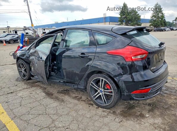 1FADP3L91JL203719 2018 FORD FOCUS Black Հետևի ձախ