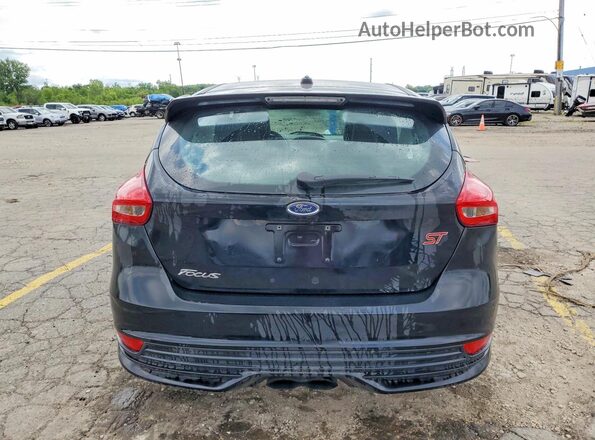 1FADP3L91JL203719 2018 FORD FOCUS Black Հետևի տեսք