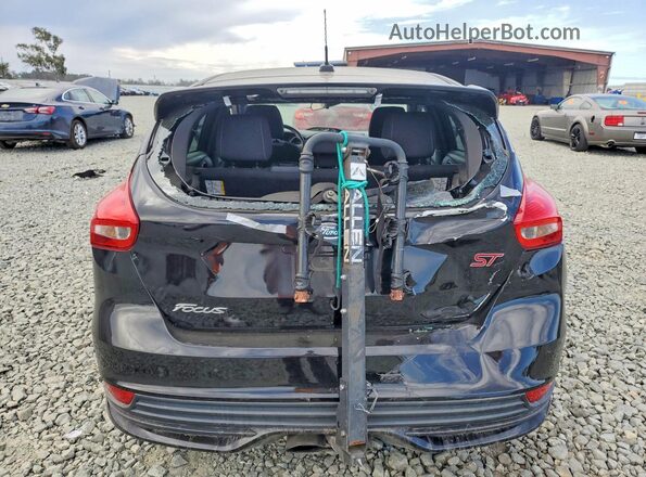 1FADP3L91JL279098 2018 FORD FOCUS Black უკანა ხედი