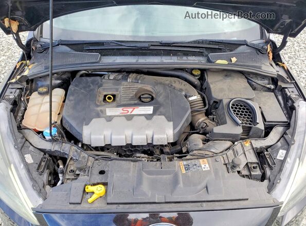 1FADP3L91JL279098 2018 FORD FOCUS Black უკანა სალონის ხედი