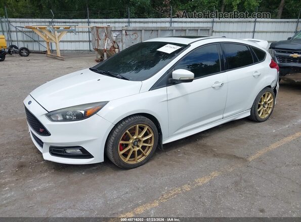 1FADP3L92GL278034 2016 FORD FOCUS ST Белый Передняя левая четверть