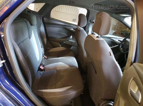1FADP3L92GL279961 2016 FORD FOCUS Blue Вид задніх сидінь