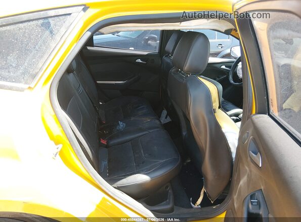 1FADP3L92GL281578 2016 FORD FOCUS ST Yellow Widok naklejki z numerem VIN