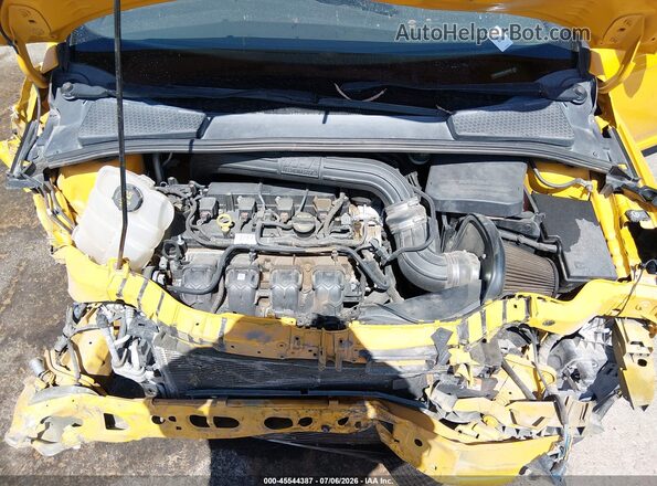 1FADP3L92GL281578 2016 FORD FOCUS ST Yellow Widok z tyłu