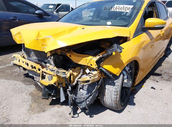 1FADP3L92GL281578 2016 FORD FOCUS ST Yellow Widok z przodu