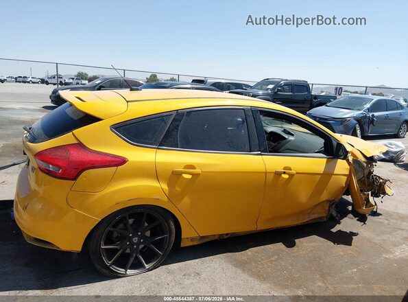 1FADP3L92GL281578 2016 FORD FOCUS ST Yellow Widok zestawu wskaźników
