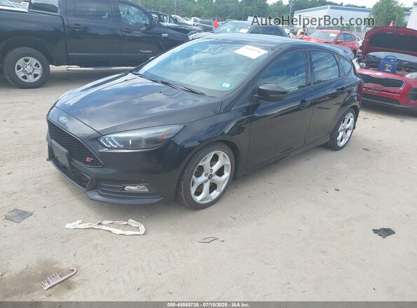 1FADP3L92HL311227 2017 FORD FOCUS ST Black Vista tres cuartos delantera izquierda