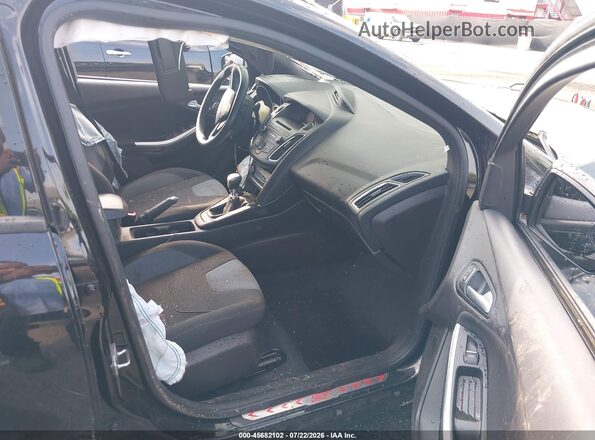 1FADP3L93GL201480 2016 FORD FOCUS ST Black Вид салону спереду