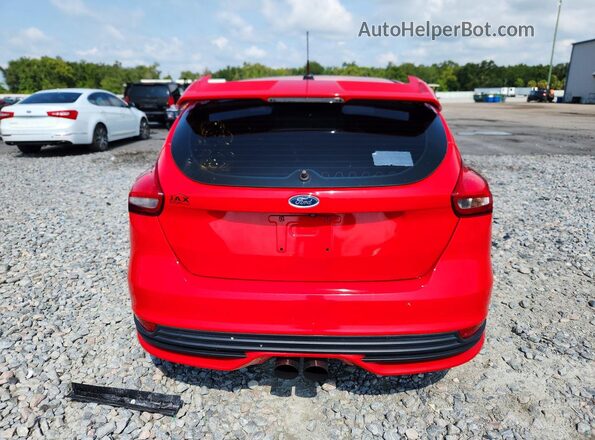 1FADP3L93HL218328 2017 FORD FOCUS Red უკანა ხედი