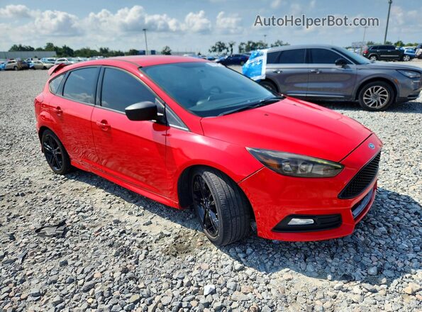 1FADP3L93HL218328 2017 FORD FOCUS Red წინა მარჯვენა