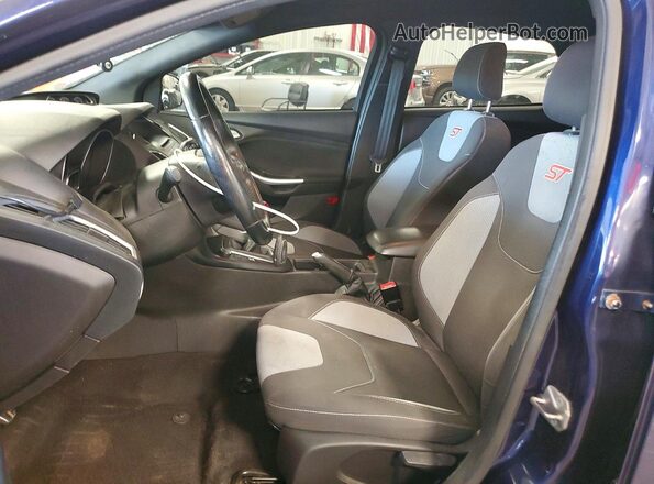 1FADP3L93HL294731 2017 FORD FOCUS Blue Widok wnętrza z przodu
