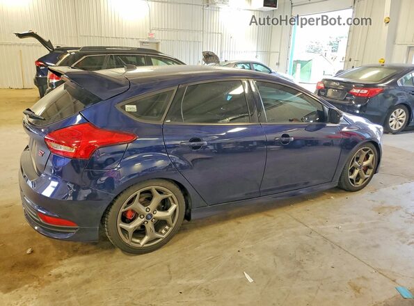 1FADP3L93HL294731 2017 FORD FOCUS Blue Tył prawy