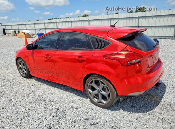 1FADP3L94HL221108 2017 FORD FOCUS Red Задня ліва чверть