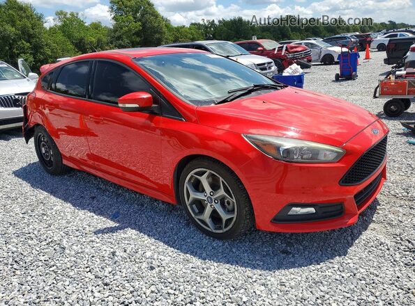1FADP3L94HL221108 2017 FORD FOCUS Red Передня права чверть