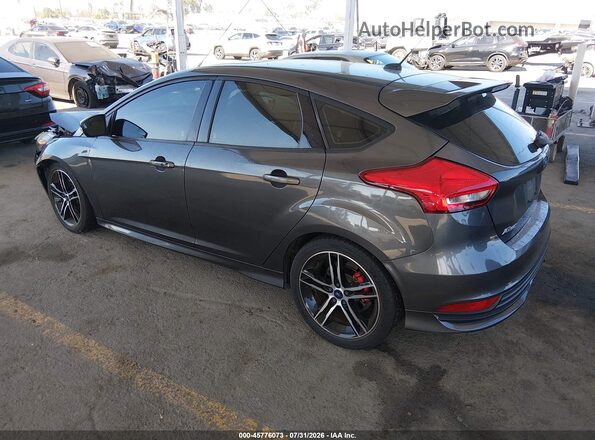 1FADP3L94HL277467 2017 FORD FOCUS ST Gray Trasero izquierdo