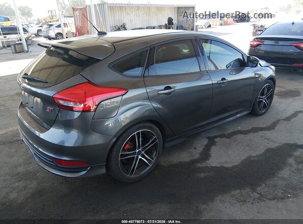 1FADP3L94HL277467 2017 FORD FOCUS ST Gray Trasero derecho