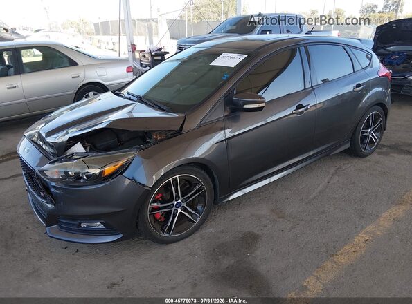 1FADP3L94HL277467 2017 FORD FOCUS ST Gray Vista tres cuartos delantera izquierda