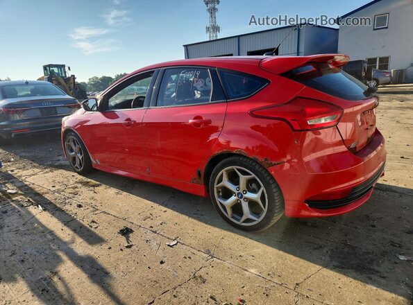 1FADP3L94HL310063 2017 FORD FOCUS Red Հետևի ձախ
