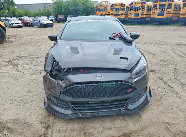 1FADP3L94JL273764 2018 FORD FOCUS Gray წინა ხედი