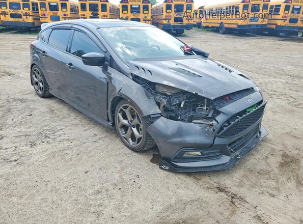 1FADP3L94JL273764 2018 FORD FOCUS Gray წინა მარჯვენა