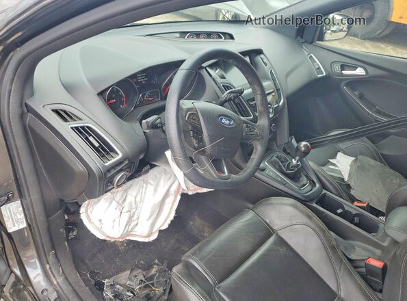 1FADP3L94JL273764 2018 FORD FOCUS Gray წინა პანელის ხედი