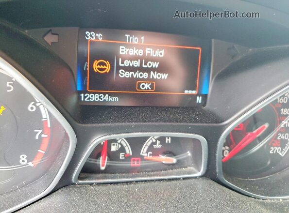 1FADP3L94JL273764 2018 FORD FOCUS Gray ხელსაწყოთა პანელის ხედი