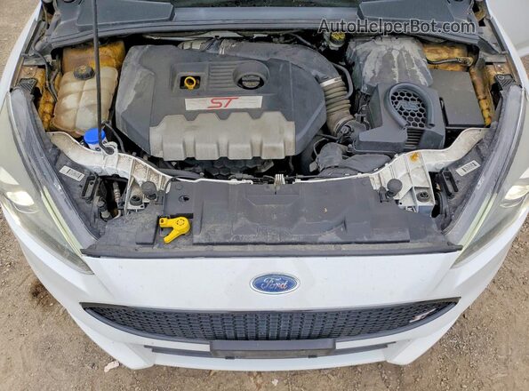 1FADP3L95GL209841 2016 FORD FOCUS Белый Вид задней части салона