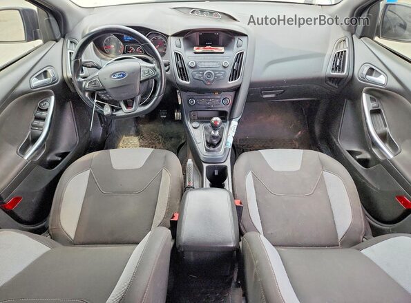 1FADP3L95HL331813 2017 FORD FOCUS Gray წინა პანელის ხედი