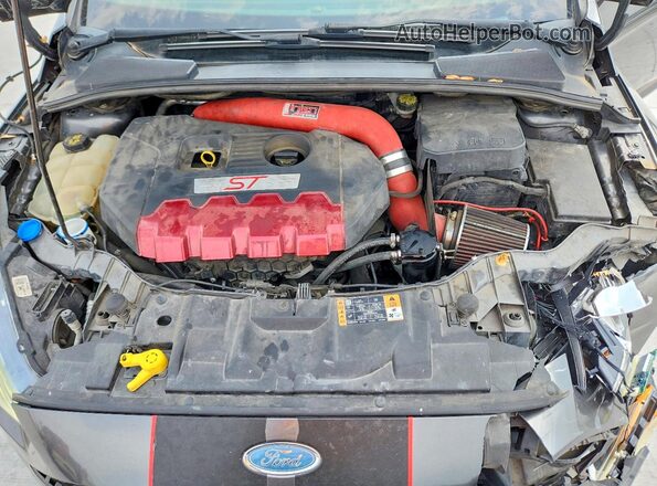 1FADP3L95HL331813 2017 FORD FOCUS Gray უკანა სალონის ხედი