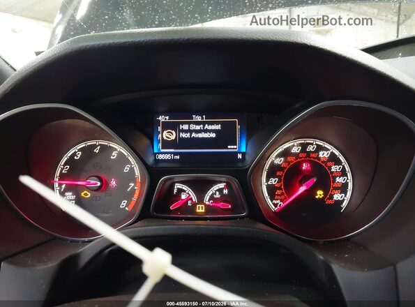 1FADP3L95JL225559 2018 FORD FOCUS ST Black Հետևի նստատեղերի տեսք
