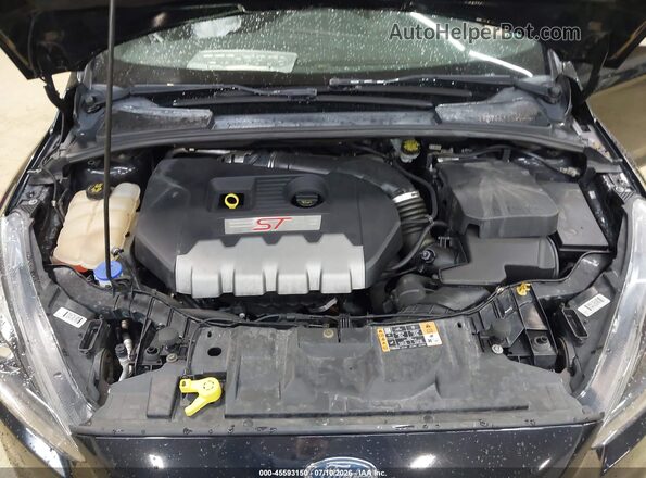 1FADP3L95JL225559 2018 FORD FOCUS ST Black Հետևի տեսք