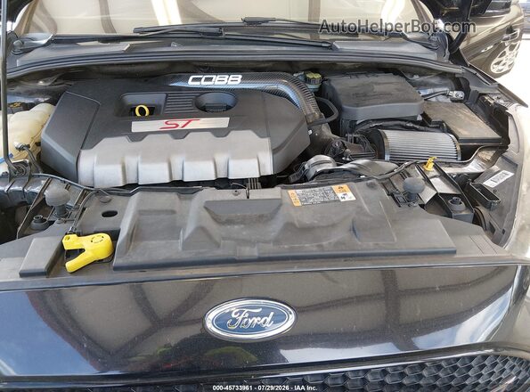 1FADP3L96GL227586 2016 FORD FOCUS ST Black Rear view