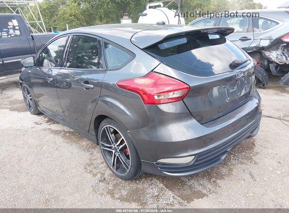 1FADP3L96HL292584 2017 FORD FOCUS ST Gray Trasero izquierdo