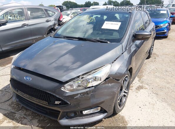 1FADP3L96HL292584 2017 FORD FOCUS ST Gray Vista frontal