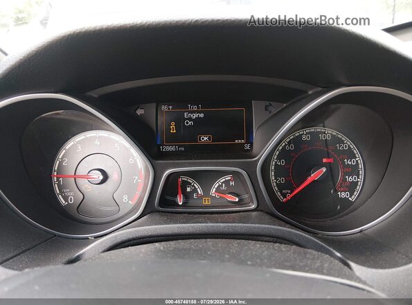 1FADP3L96HL292584 2017 FORD FOCUS ST Gray Vista de los asientos traseros