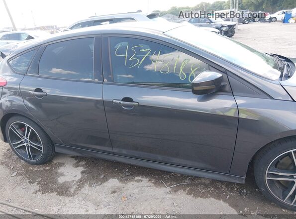 1FADP3L96HL292584 2017 FORD FOCUS ST Gray Vista interior trasera