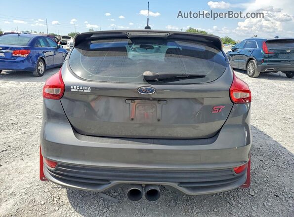 1FADP3L96HL294092 2017 FORD FOCUS Charcoal Вид ззаду