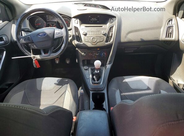 1FADP3L96HL294092 2017 FORD FOCUS Charcoal Вид панелі приладів