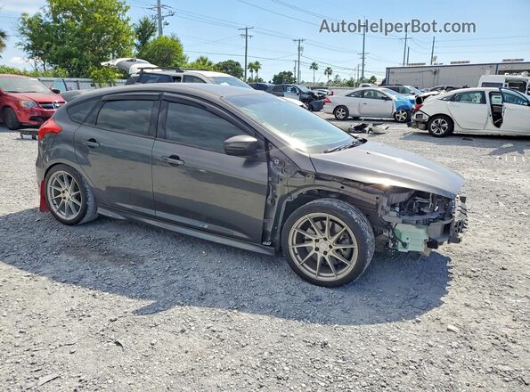 1FADP3L96HL294092 2017 FORD FOCUS Charcoal Передня права чверть