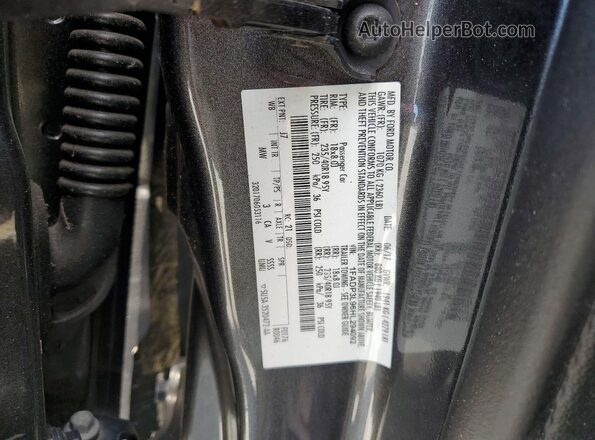 1FADP3L96HL294092 2017 FORD FOCUS Charcoal Вид наклейки з VIN-кодом
