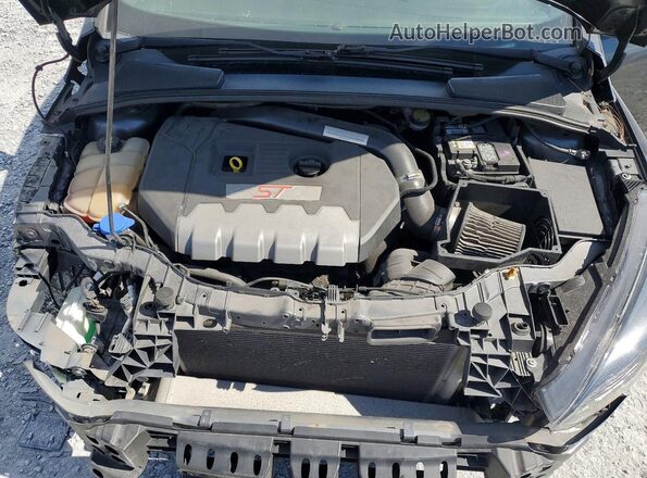 1FADP3L96HL294092 2017 FORD FOCUS Charcoal Вид задньої частини салону