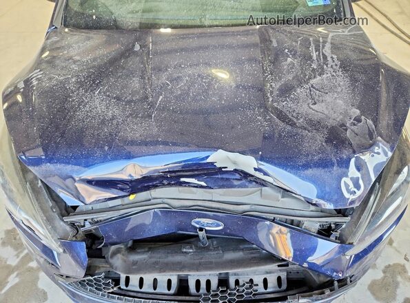 1FADP3L96HL294514 2017 FORD FOCUS Синий Вид задней части салона